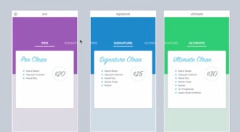 Background color fade